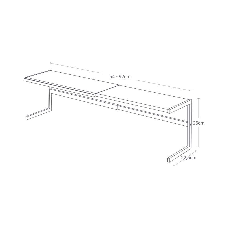 supporto per pentole e accessori cucina in metallo